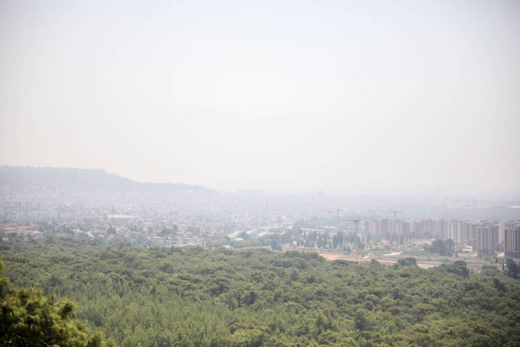 Aşırı sıcaktan uçaklar kalkamadı, seferler iptal! Nem bulutu şehrin üzerine çöktü, ilginç görüntüler 8